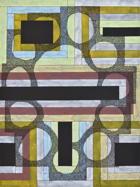 Elisabeth Plank - COMPANIONS #22, 2022, Acrylic on canvas, 80 × 60 cm