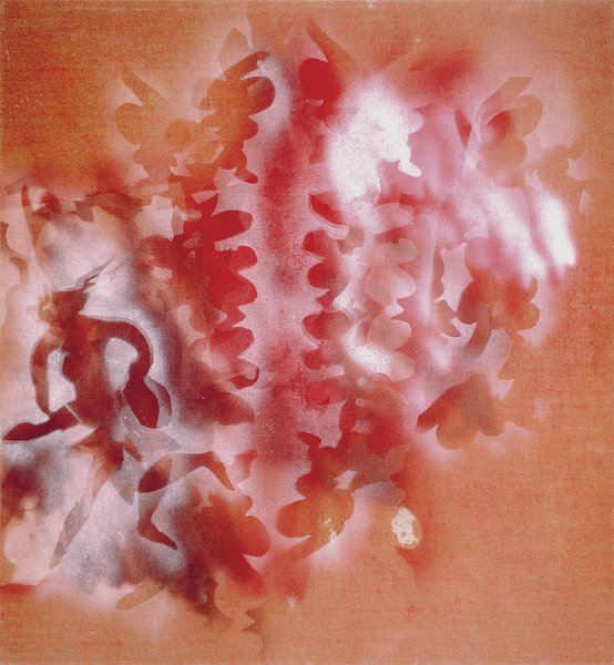 Elisabeth Plank - Gitarristin #18, 1990, Acrylic on canvas, 65 × 60 cm