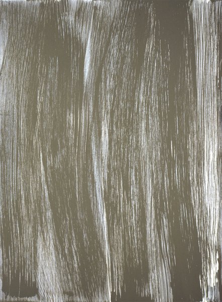 Elisabeth Plank - O.T. (Perpetuum), 1994, Acryl auf Molino, 100 × 73 cm