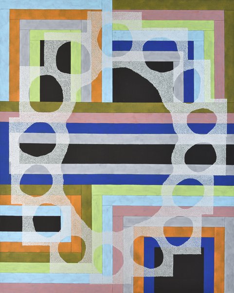 Elisabeth Plank - COMPANIONS #23, 2022, Acrylic on canvas, 200 × 160 cm