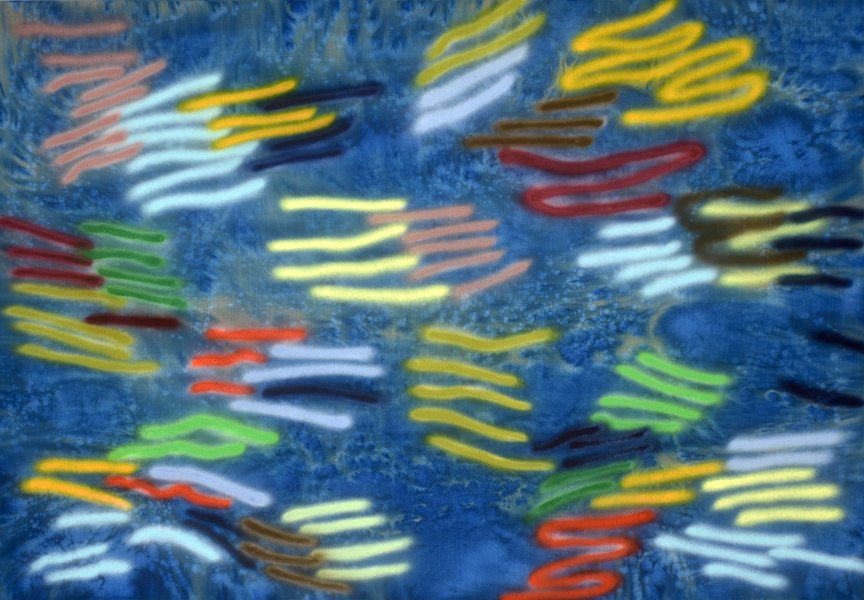 Elisabeth Plank - Lyrics #12, 2024, Acryl auf Leinwand, 180 × 260 cm