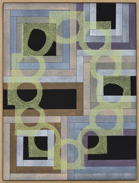 Elisabeth Plank - COMPANIONS #15, 2021, Acrylic on canvas, 80 × 60 cm