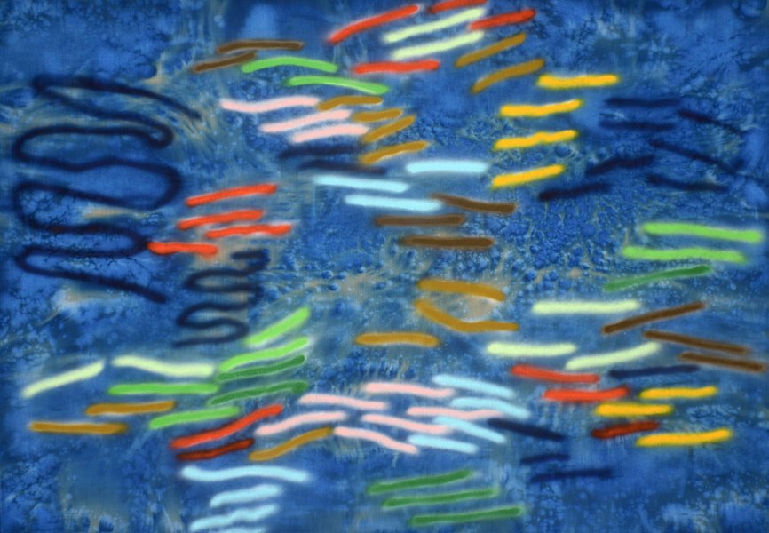 Elisabeth Plank - Lyrics #11, 2024, Acryl auf Leinwand, 180 × 260 cm